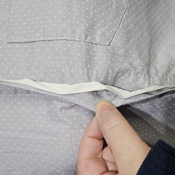 H&M mini Swiss dot long sleeve button up blouse - Picture 3 of 7